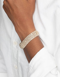Diamante Statement Bracelet - link has visual effect only
