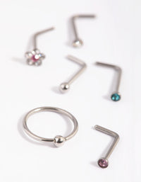 Surgical Steel Daisy Nose Studs - link has visual effect only