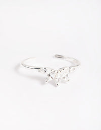 Sterling Silver Fan Ring - link has visual effect only