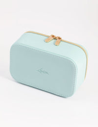 Turquoise Rectangular Jewellery Box - link has visual effect only