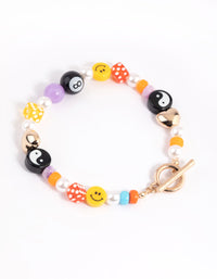 90s Mixed Motif Bracelet - link has visual effect only