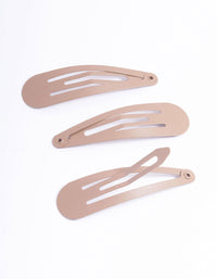 Coated Brown Classic Snap Clip Pack - link has visual effect only