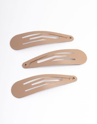 Coated Brown Classic Snap Clip Pack - link has visual effect only