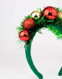 Bauble Tinsel Headband - link has visual effect only