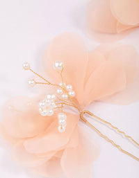 Mixed Pearl & Flower Hair Pin Pack - link has visual effect only