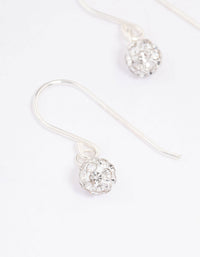 Sterling Silver Fire Ball Drop Earrings - link has visual effect only