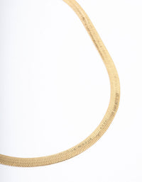 Gold Plated Snake Chain Necklace - link has visual effect only