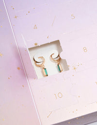 Gold Plated Celestial 12 Days of Christmas Charm Advent Calendar - link has visual effect only