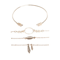 Gold Leaf Bracelet Multi Pack - link has visual effect only